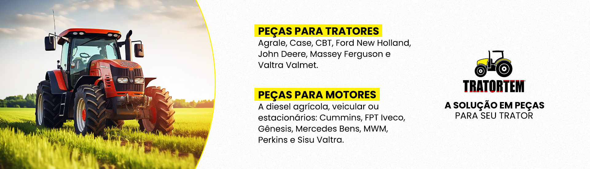 Imagem do slide: BANNER 3 (Geral) - Tratortem