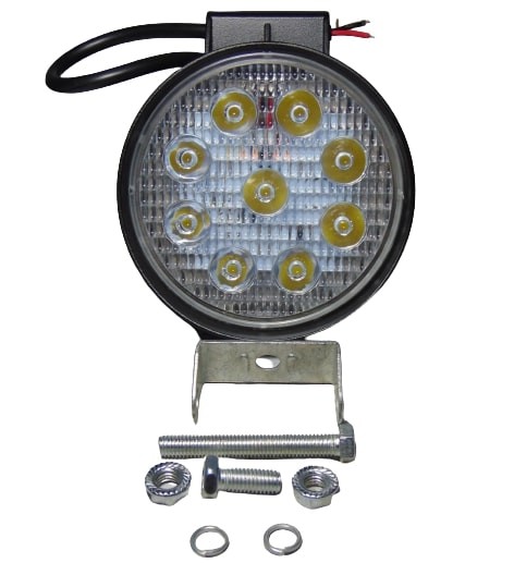 Imagem do produto - FAROL AUXILIAR MILHA 9 LEDS 11CM 27W